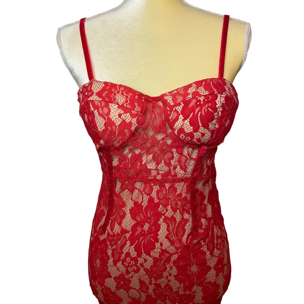Red Lace Dress